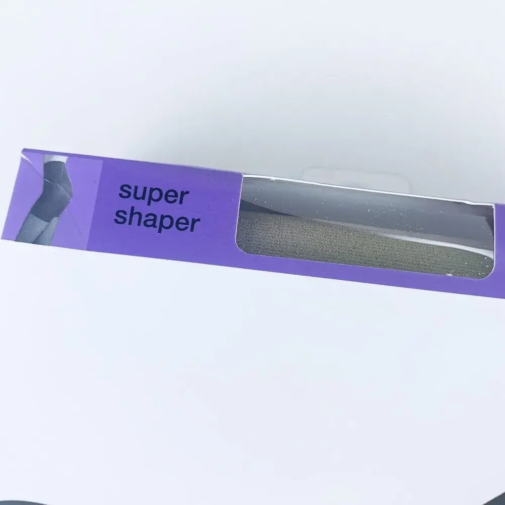 No Nonsense Great Shapes Super Shaper Size‎ C Beige Mist Sheer Toe